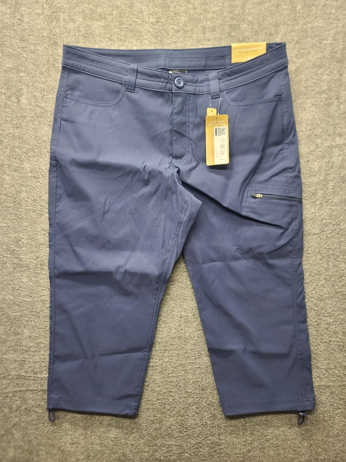 Eddie Bauer Capri Pants Womens 12×22 Rainier Regular Fit Hiking Gorpcore