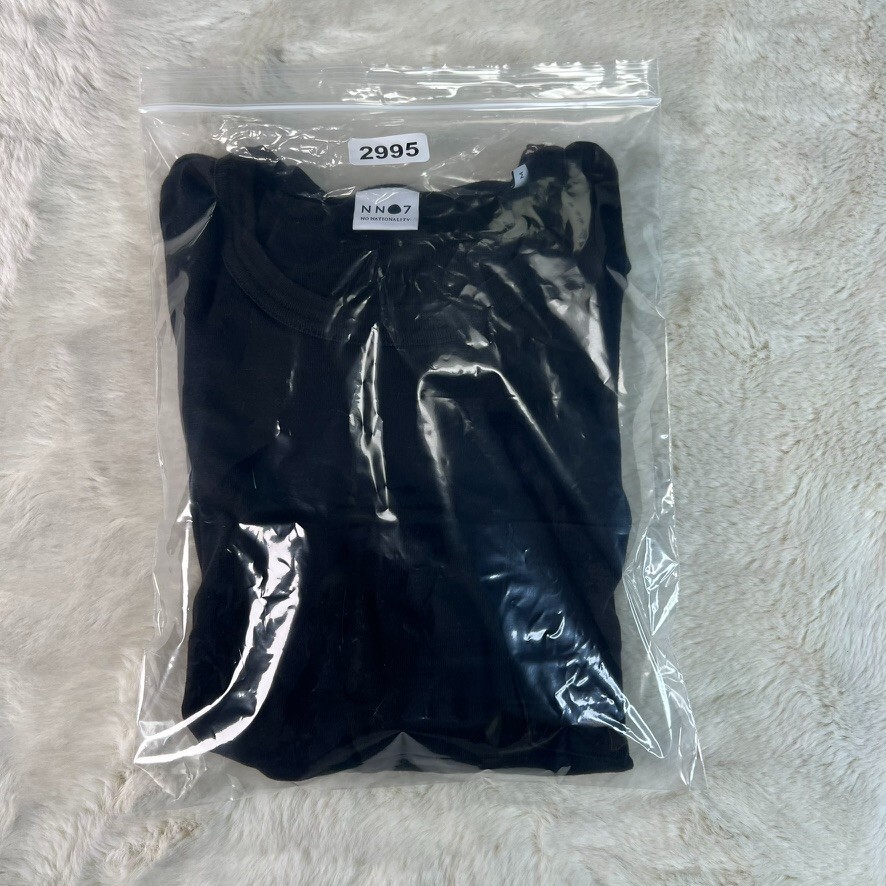 NN07 Mens M Black Short Sleeve Pocket T-Shirt