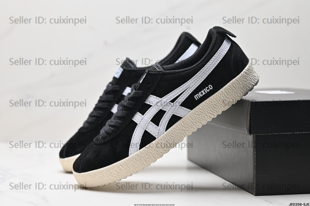 Retro Onitsuka Tiger MEXICO DELEGATION 1183B954 001 Black/White Unisex Shoes