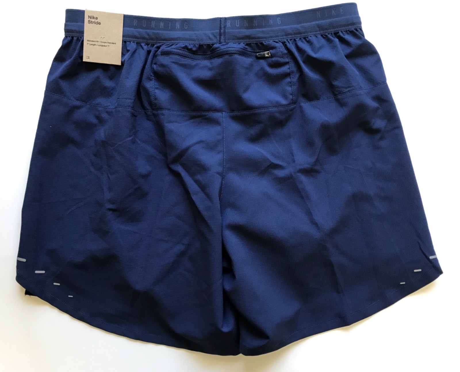 Nike Men’s Flex Stride 7” Length 2-in-1 Running Shorts IF2036 410 Navy Size L