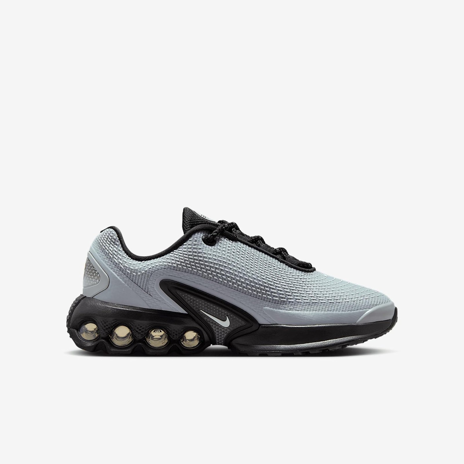 Nike Air Max Dn Big Kids’ Shoes (HV6419-001, Wolf Grey/Black/Anthracite/Summit W