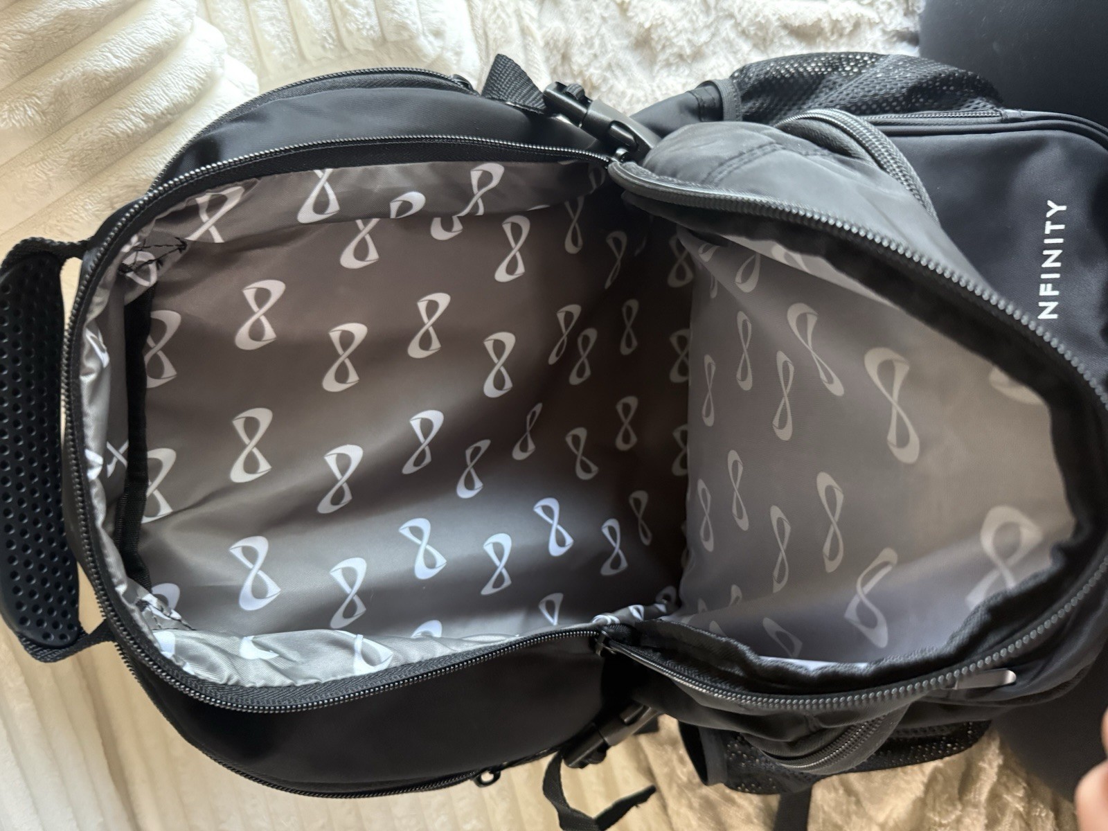 New without tags. Nfinity Classic Cheer Backpack. Black
