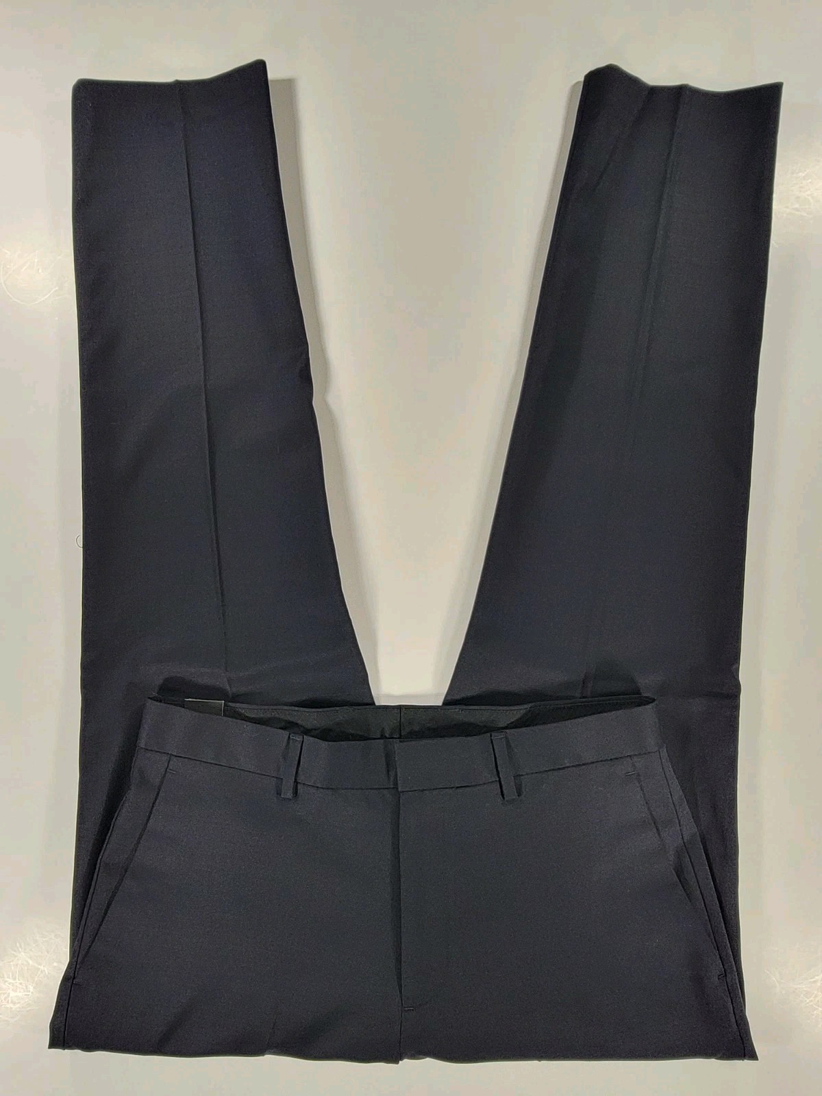 NEW J. CREW Bowery Dress Pants Wool Blend Mens 31/32 Navy Blue NWT $148 Stretch