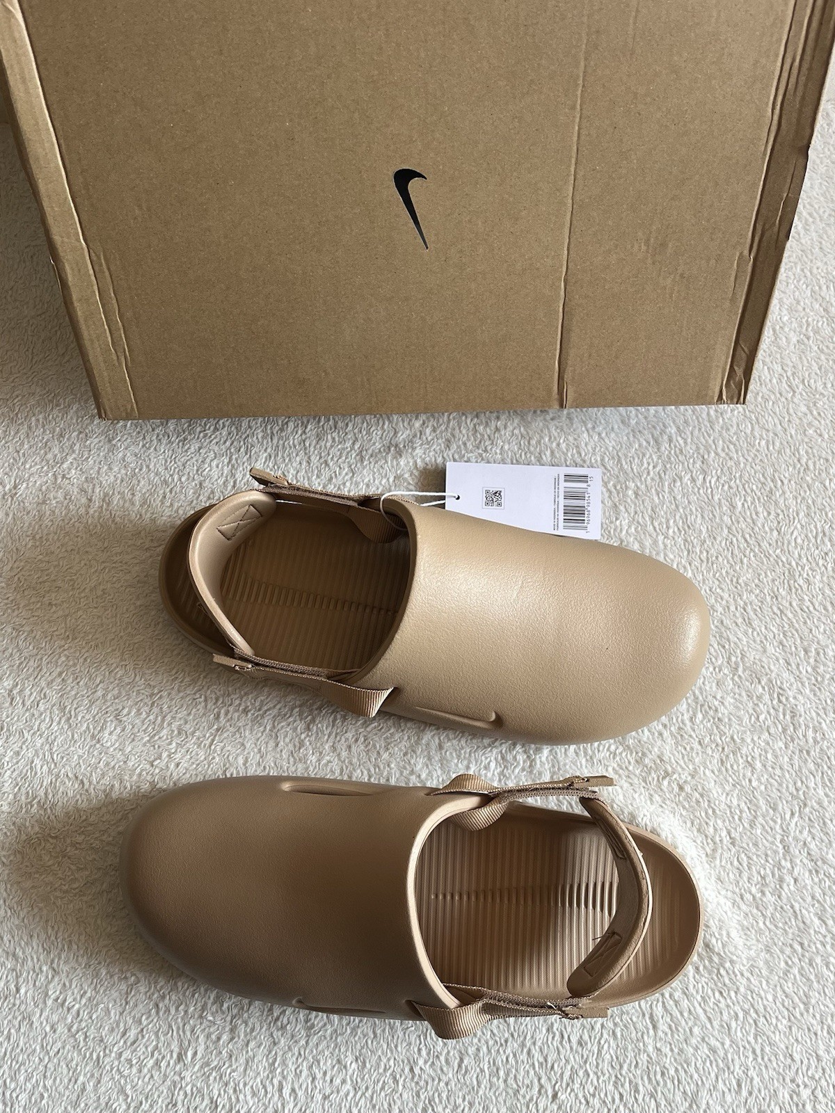 Nike Calm Mule Hemp/Hemp Adjustable Size EUR43/44