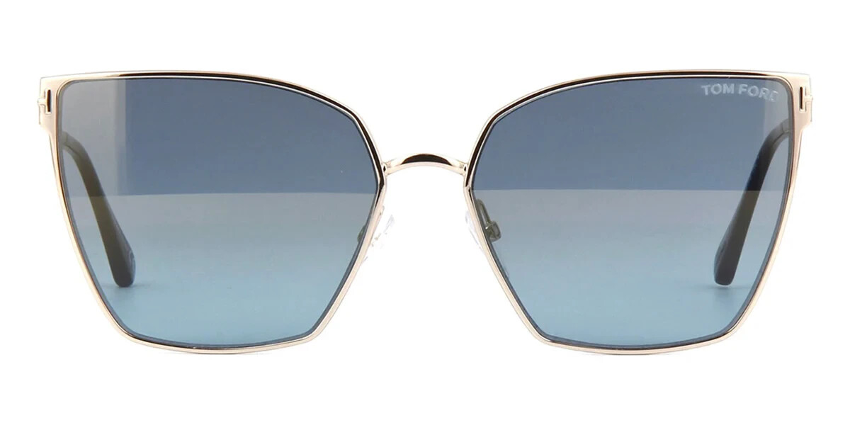 Tom Ford HELENA TF653 28V Silver Metal Women Sunglasses Frame 59-15-140 sd*