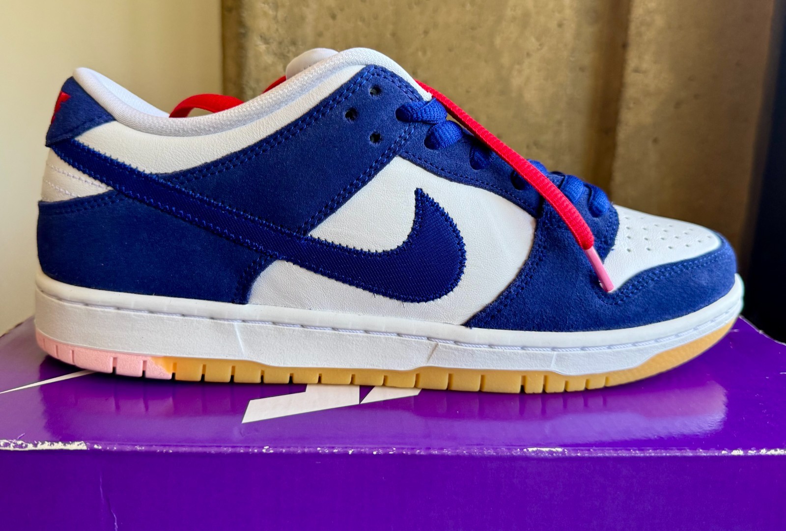 Nike SB Dunk Low Los Angeles Dodgers DS Men’s SZ 8.5 OG All Authentic DO9395-400