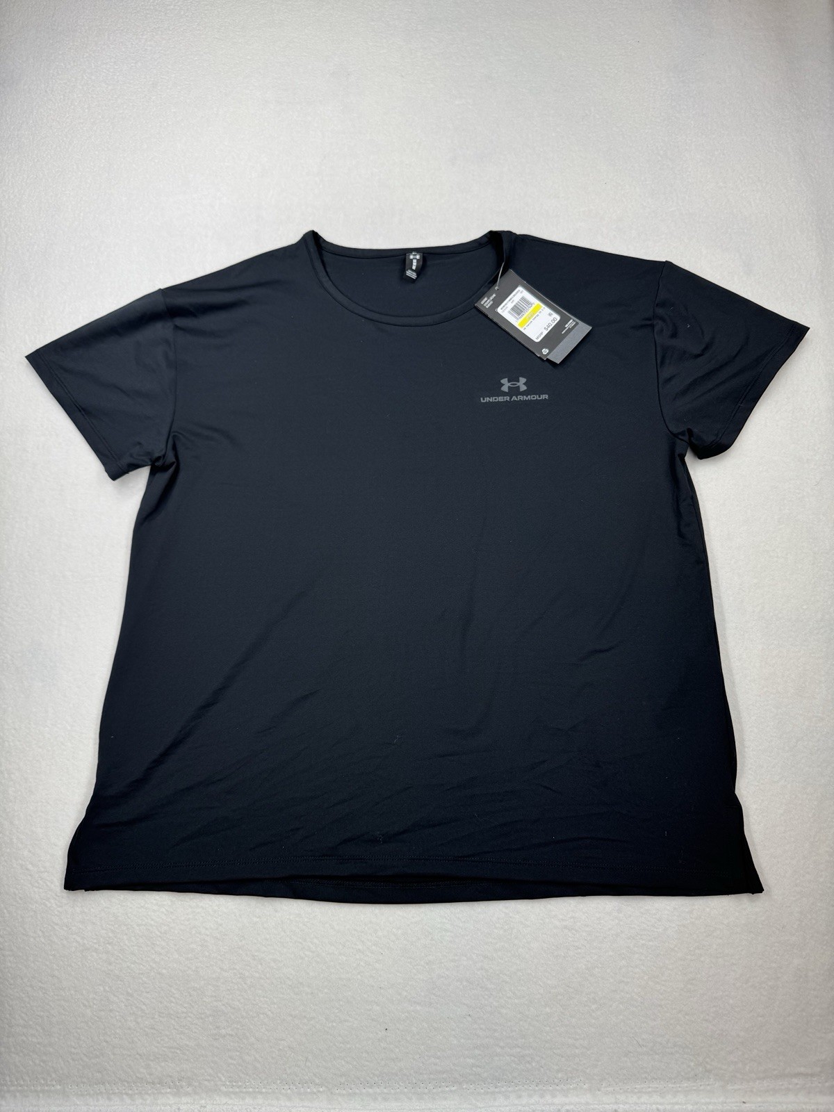 Under Armour Women’s Vanish Energy 2.0 Short Sleeve T-Shirt Black Medium NWT
