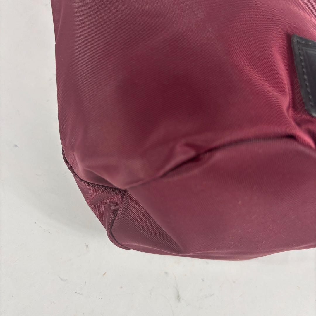 LONGCHAMP Le Pliage Scuba Bordeaux Polyamide(Nylon) Pouch Women’s