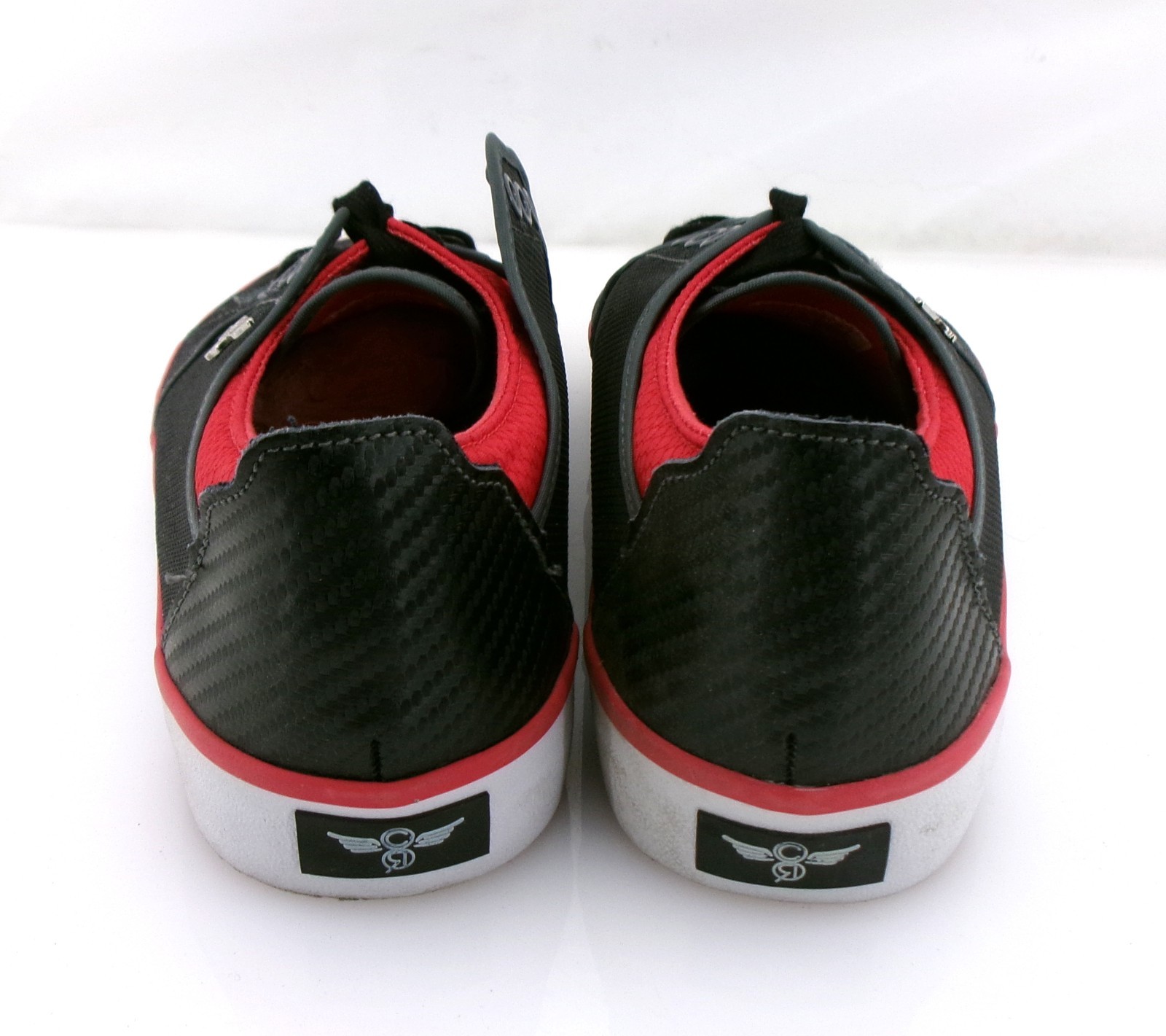 Creative Recreation Shoes Cesario Lo Ripstop Black/Red Sneaker Size 10