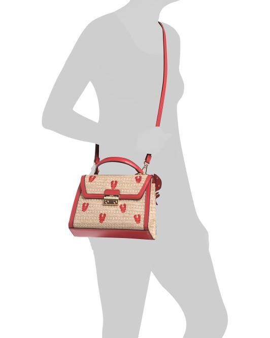 Lobster Crossbody Bag lobster charm detachable strap BCBGENERATION NEW
