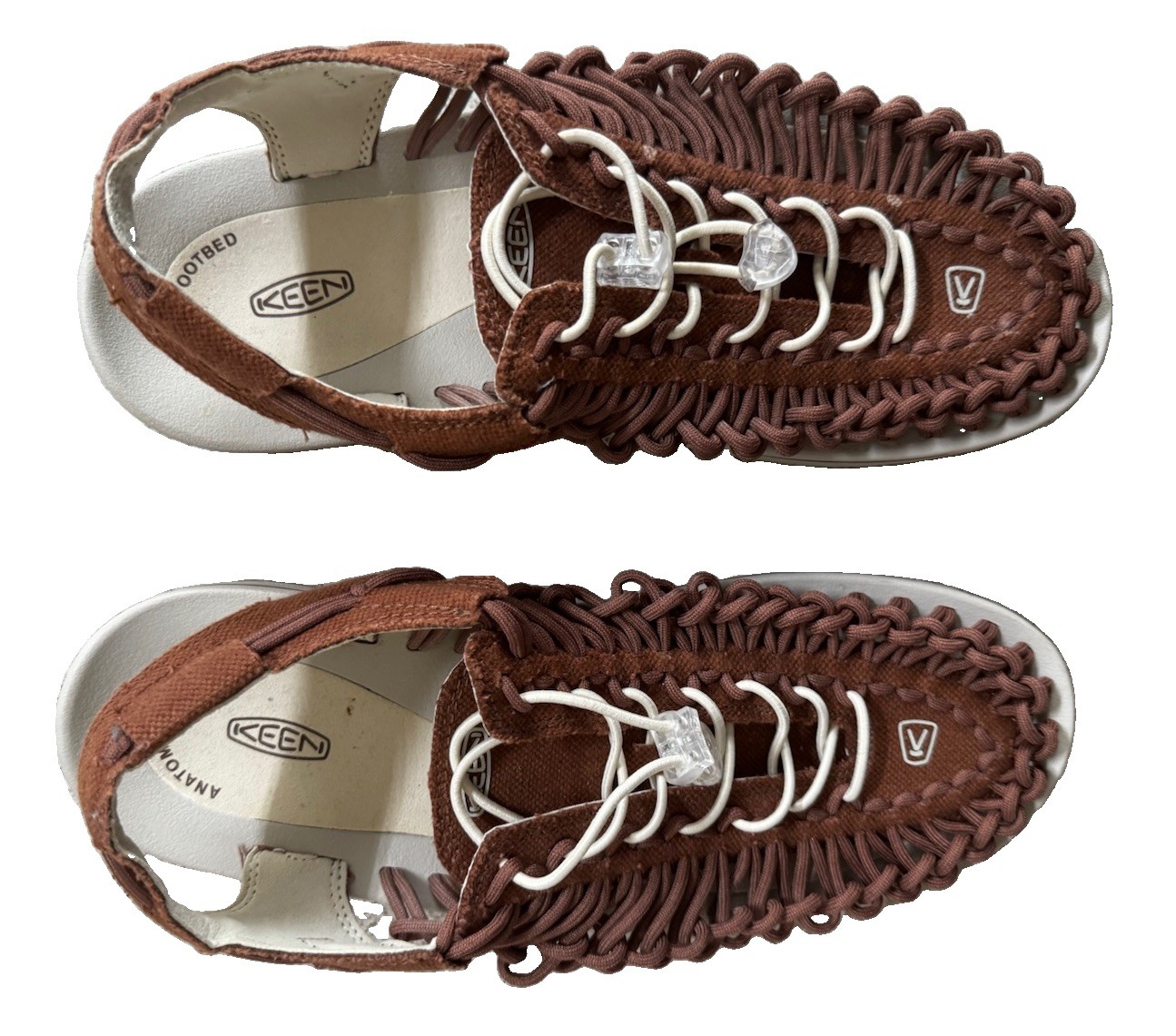 Keen Uneek Sandals Men’s 10.5 Tortoise Shell/Birch Leather Comfort Hiking 011022