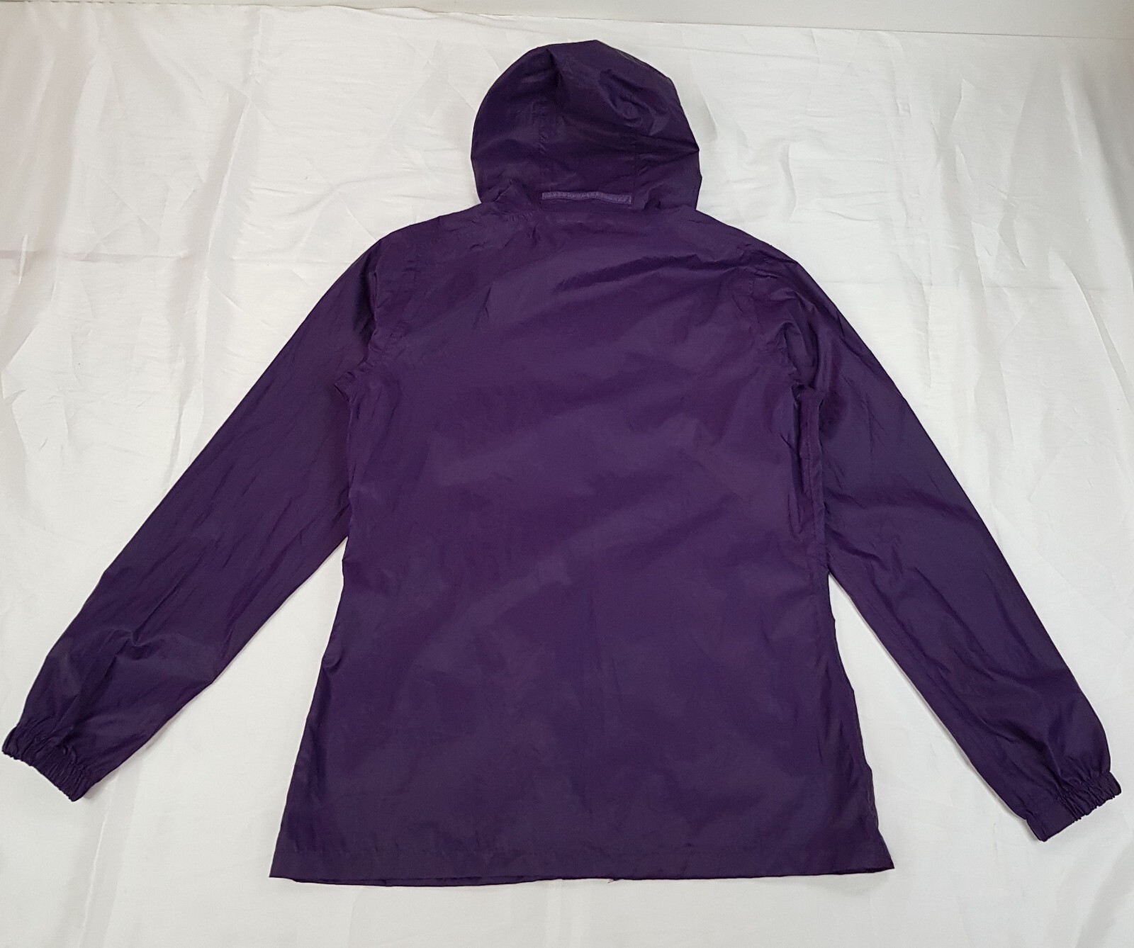 REGATTA SIZE 10UK M WOMENS PURPLE WATERPROOF LIGHTWEIGHT JACKET HOODED RAINCOAT