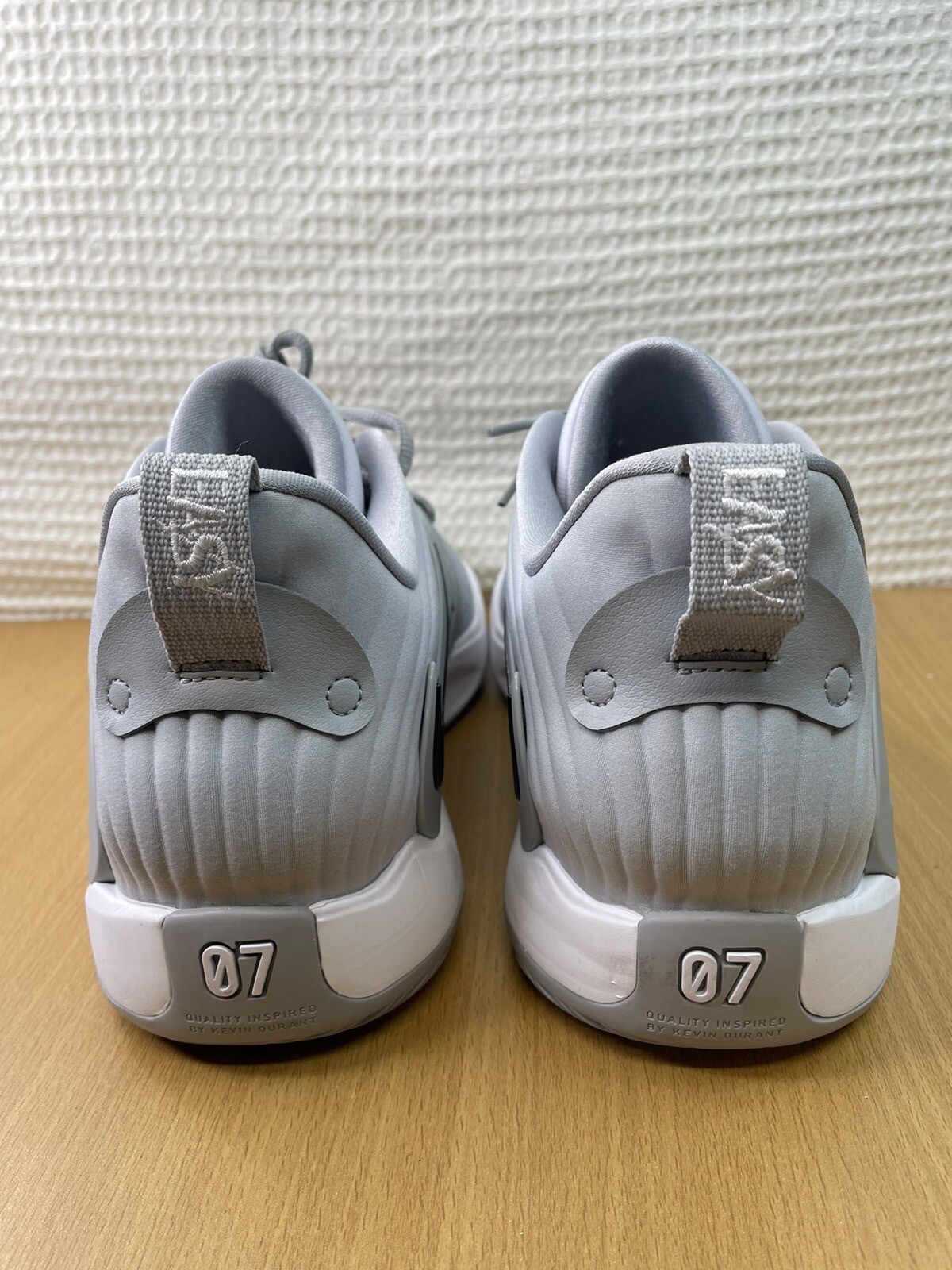 Nike KD 15 TB Promo ‘Wolf Grey’ (DX6648-003) Basketball Shoes Mens Size 12.5