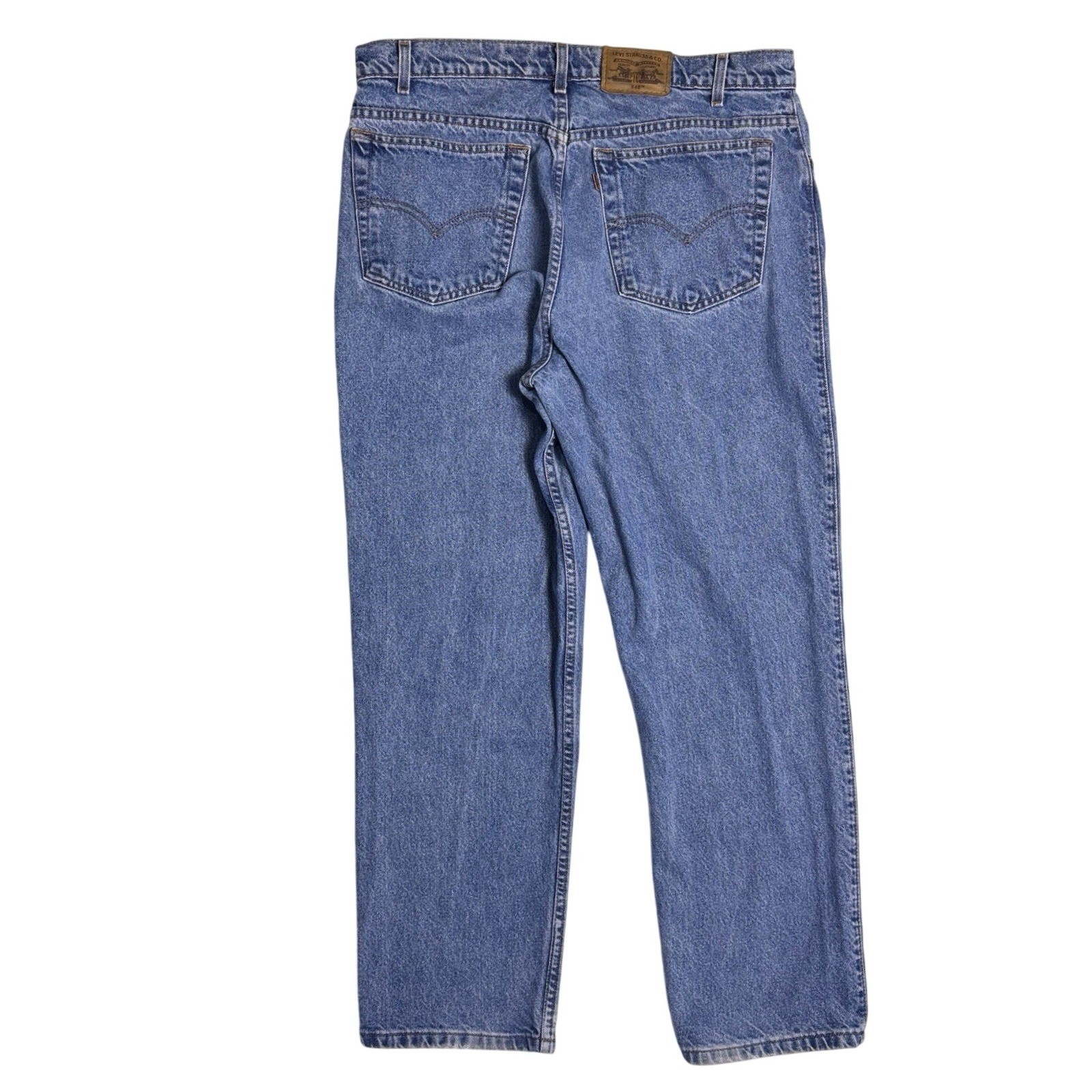 Vintage Levis 540 Jeans Mens 38×30 (fits 35×30) Blue Denim Relaxed Straight 90s