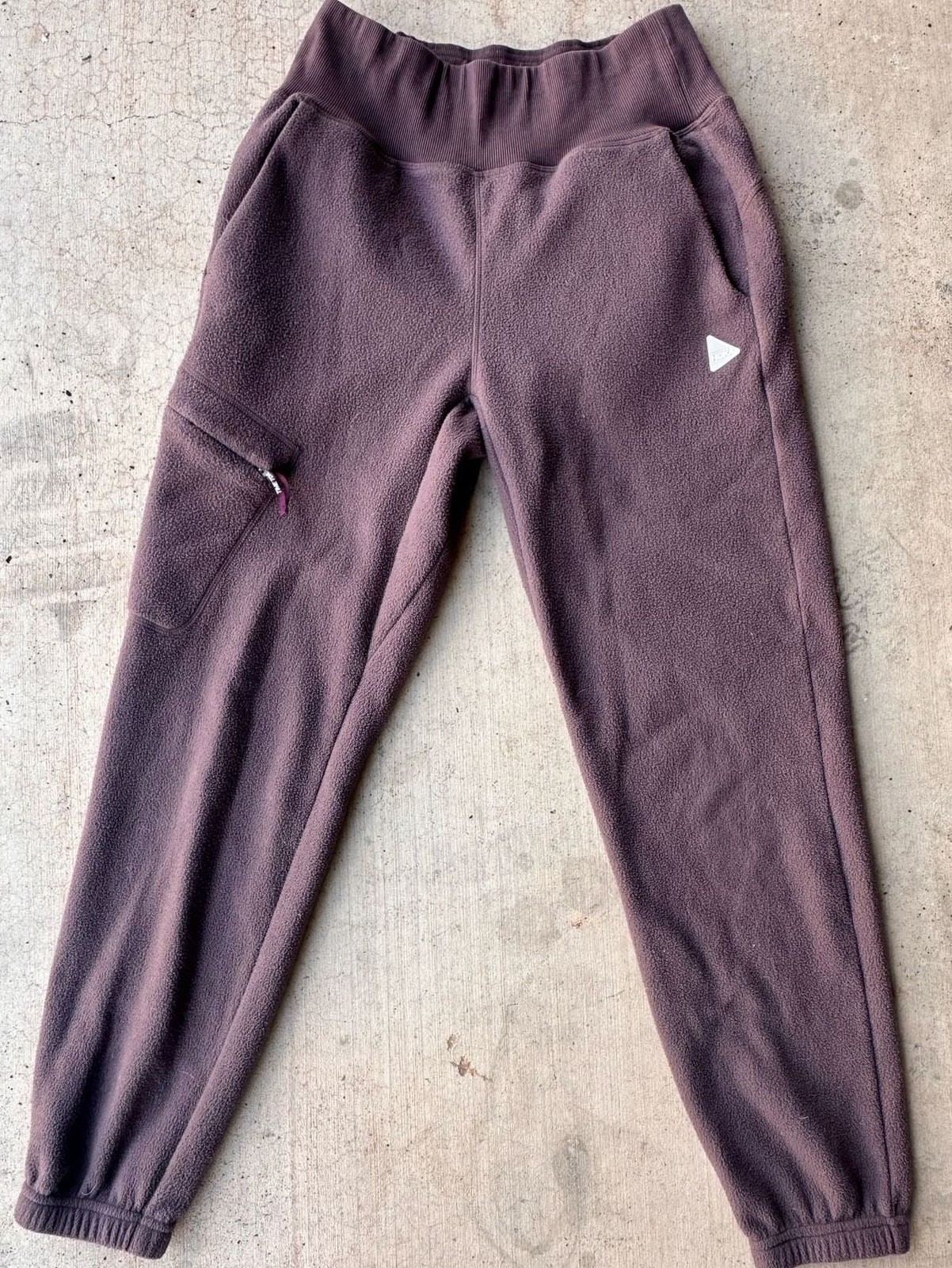 Women’s Workout Hoka One Fleece Cuffed Jogger Sweatpants Size Small
