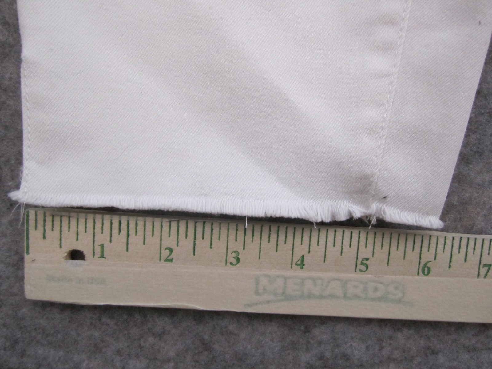Maurices Ankle Jeans Womens Plus 16W White High Rise Distressed Stretch Denim