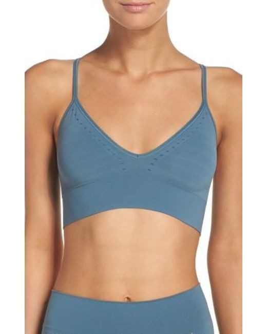 Spanx Women’s Lounge-Hooray! Bralette, Ink Blue, Medium