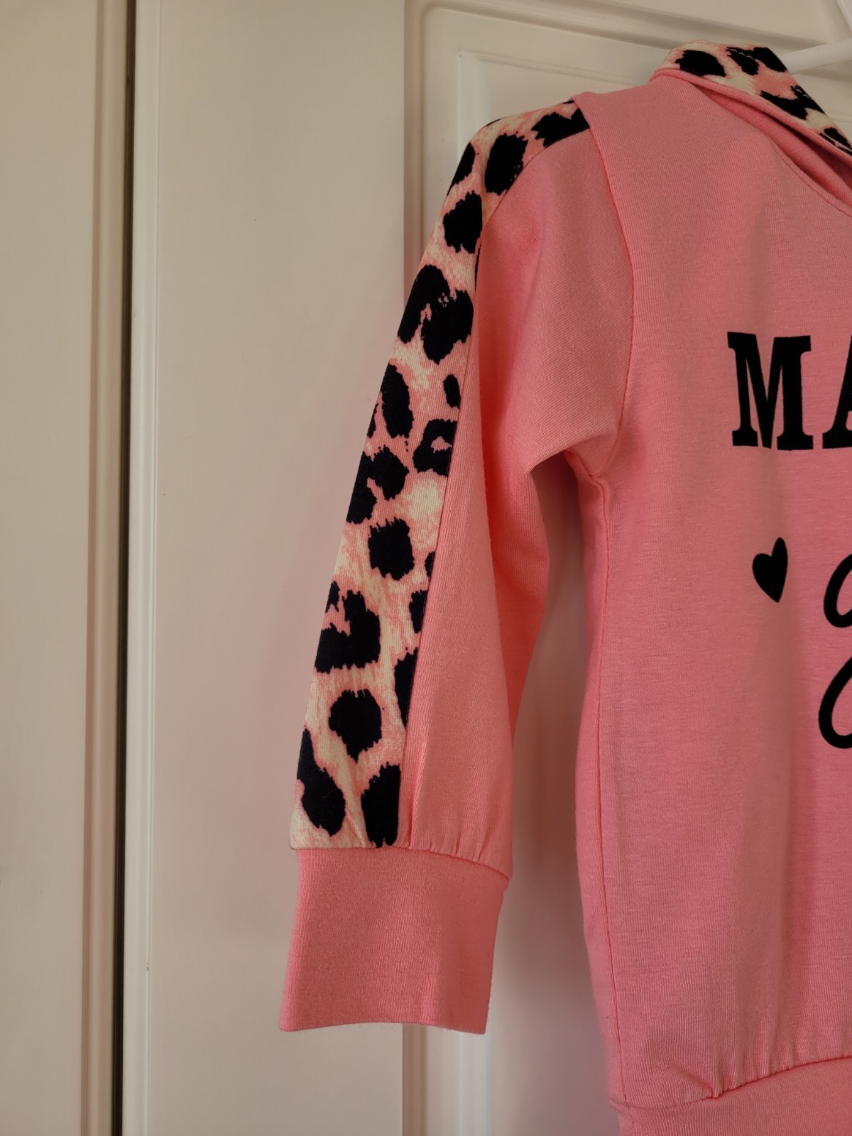 Toddler Infant Baby “MAMA’S girl” 3pc Set – Hoodie Trousers and Belt Outfit Set