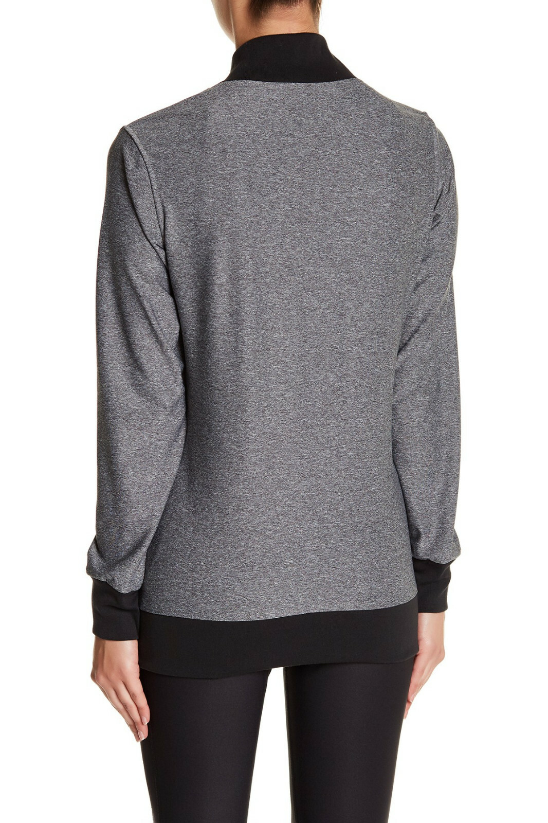 WOMENS sz BOMBER Stretch JACKET Top RUNNING Sports FITNESS Yoga ATHLETIC Workout