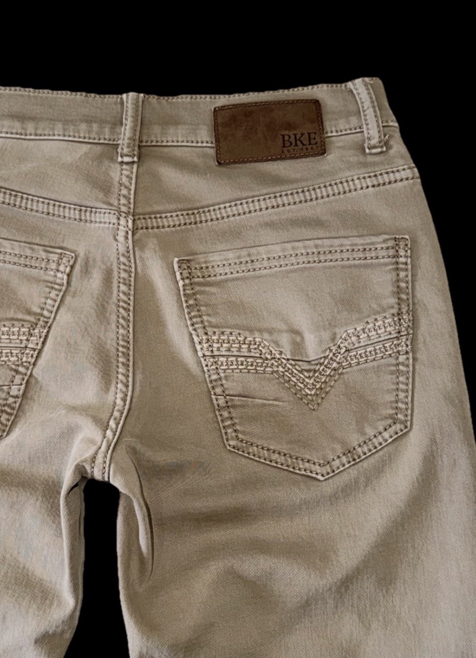 BKE®️ Aiden Bootcut Stretch Tencel™ Buckle™️ Twill Pants ~ Men’s Size 28 x 34