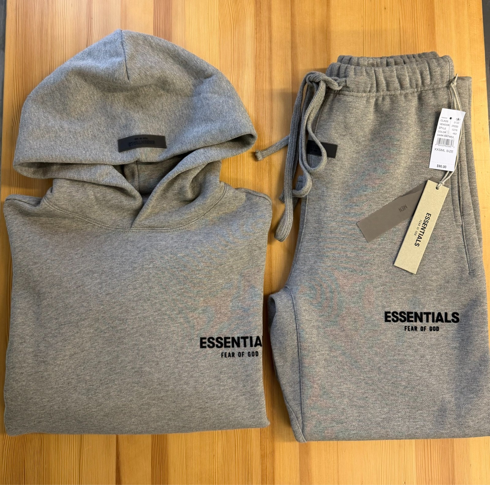 Fear of God Essentials Hoodie SS22 and Flare Sweatpants ALL COLORS (XXS-XXL)