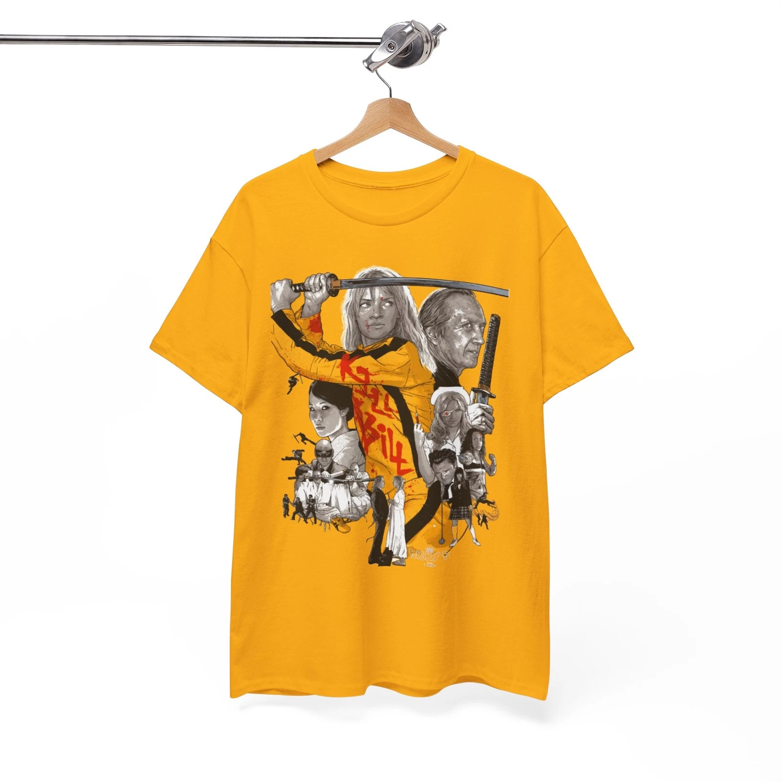 New Kill Bill Movie Quentin Tarantino T Shirt Unisex Heavy SC238 FREE SHIPPING