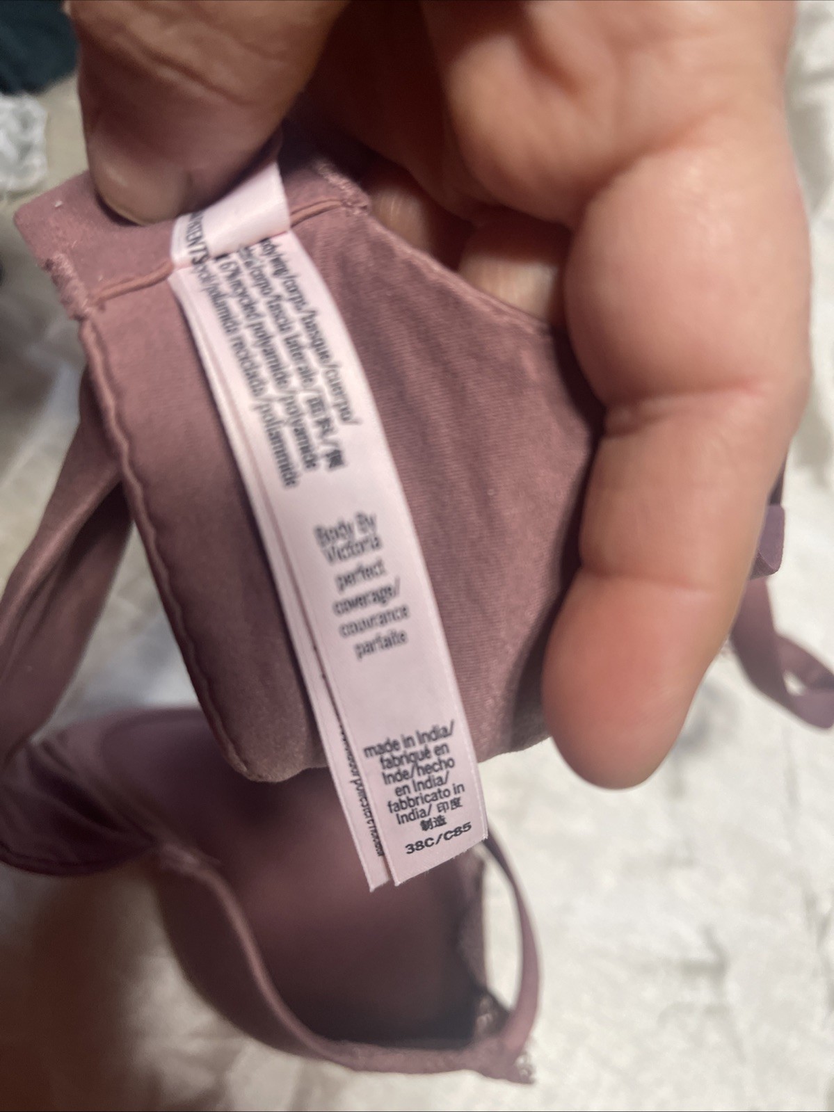 Victoria’s Secret Perfect Coverage Shape Push Up Full Coverage Bra Size 38C