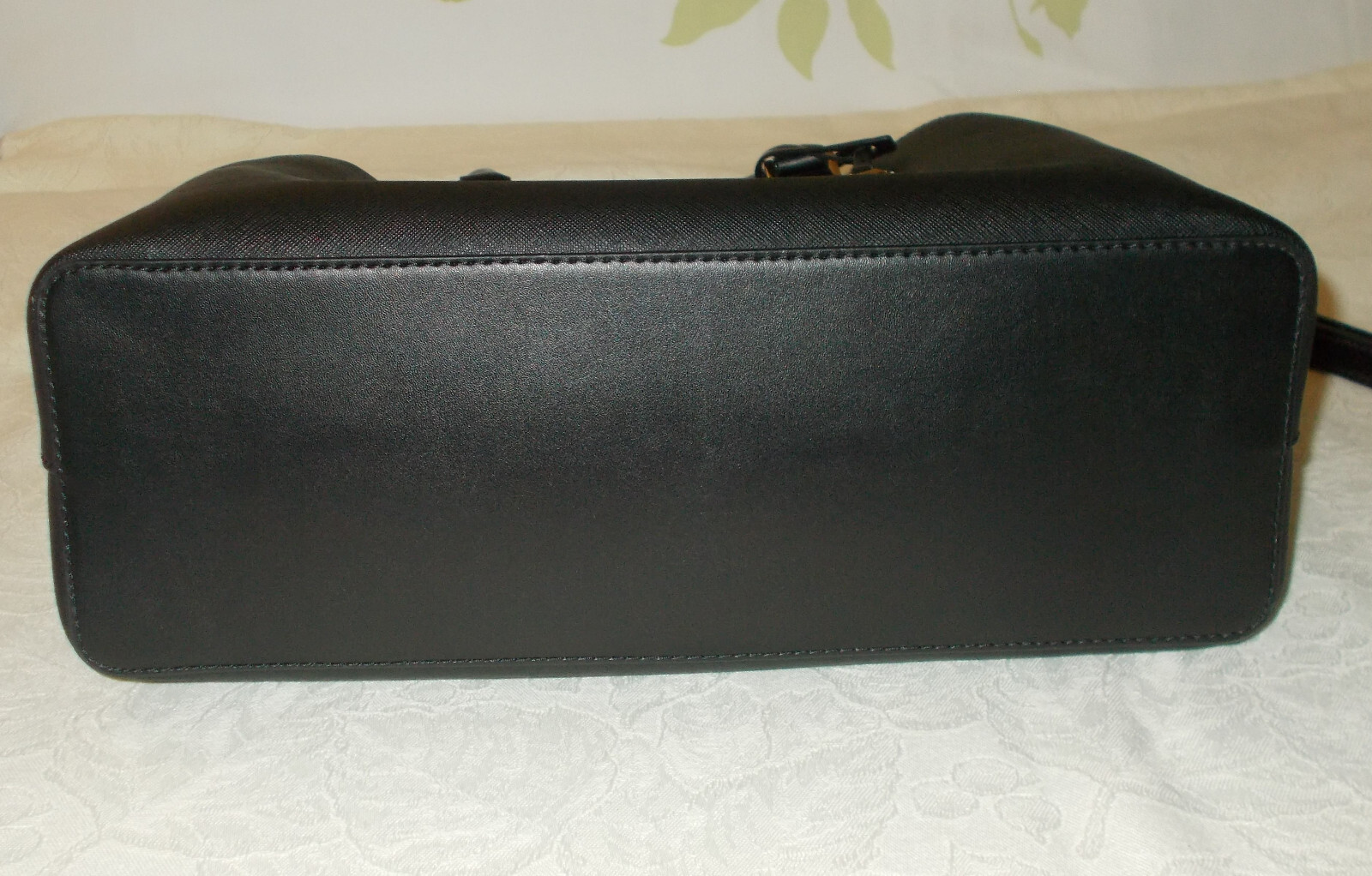 NWT MICHAEL KORS Savannah Large Satchel in Black Saffiano Leather