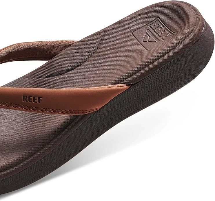 Woman Reef Cushion Cloud Super Soft Molded Footbed CJ3634 Color Espresso New