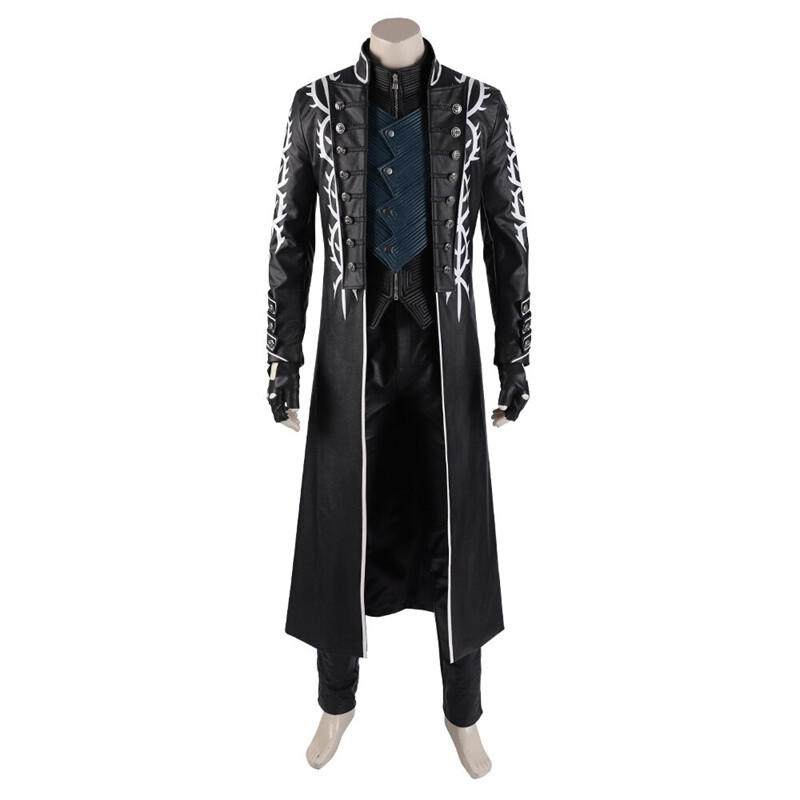 Devil May Cry 5 Vergil Dante Nero Cosplay Costume Boots Halloween Outfits Lot