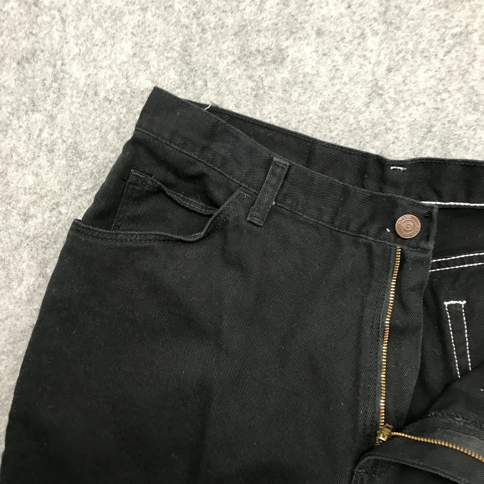 Gitano Jeans Women 18 Petite High Rise Denim Black Straight 5 Pocket 100% Cotton