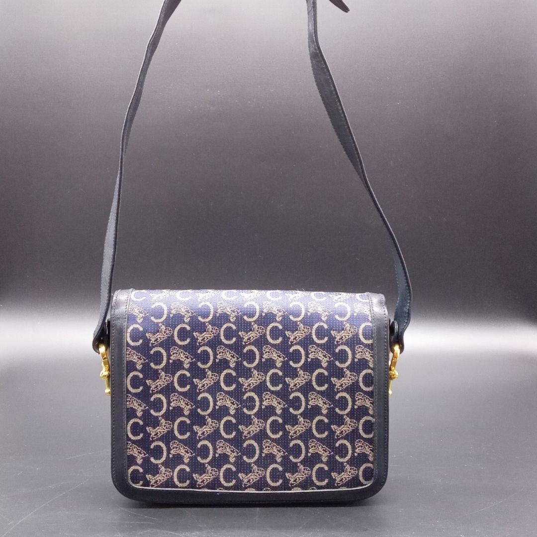 CELINE C Macadam Horse Carriage Hardware Shoulder Bag