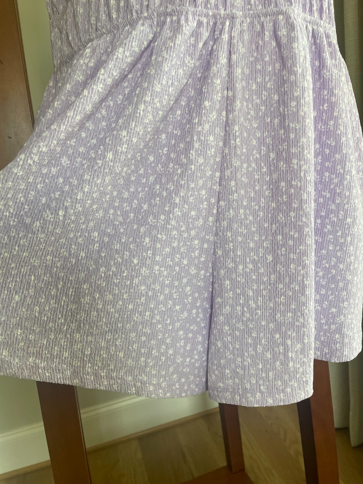 Lavender Purple Medium One Piece Romper Brand DIVIDED by H&M Adjustable Straps