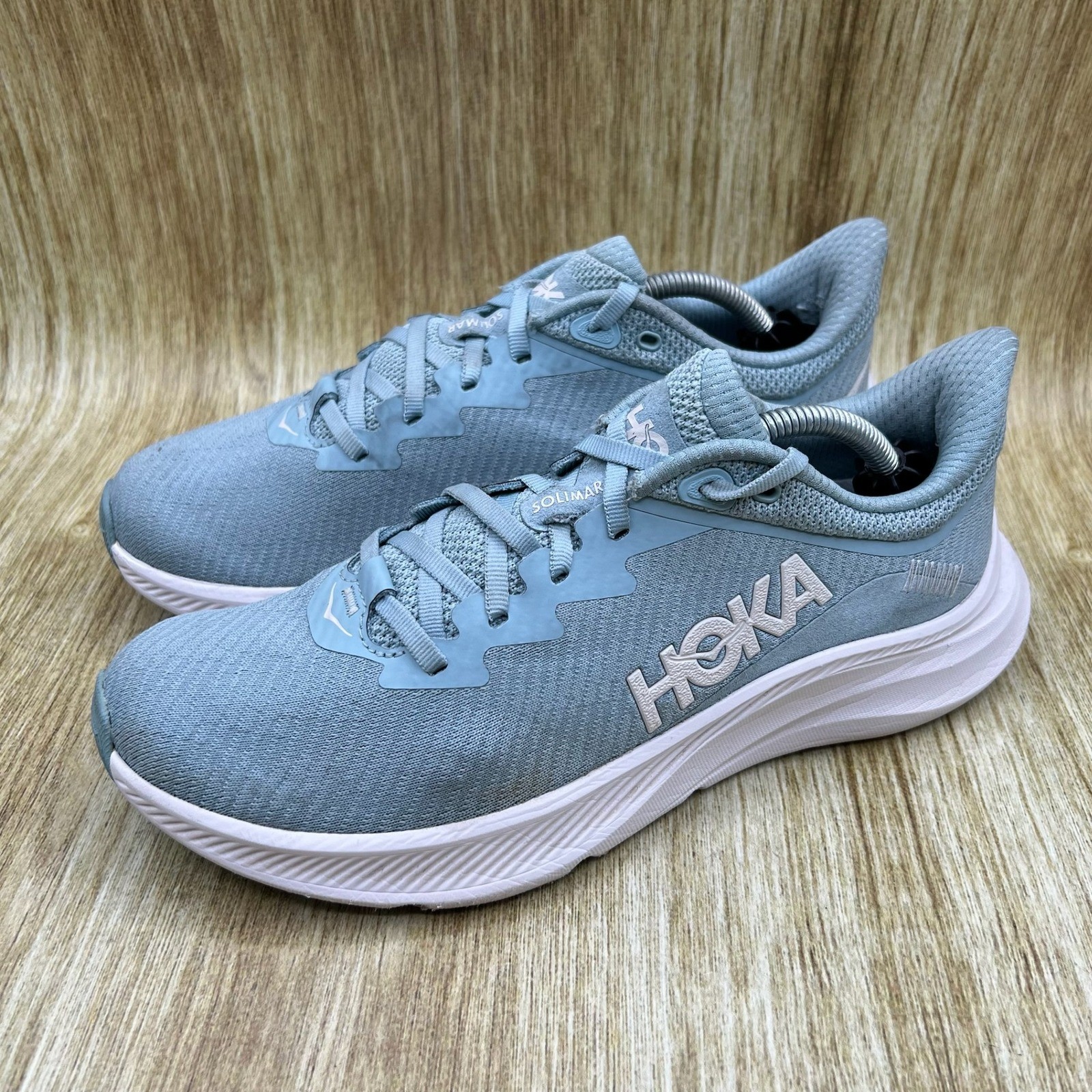 Hoka One One Solimar Women’s Size 8 Druzy White Running Shoes 1123075 DYW