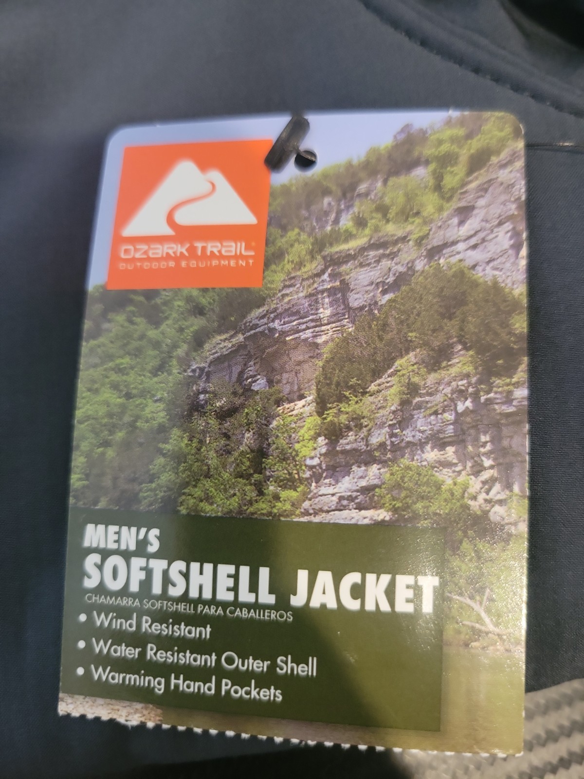 OZARK TRAIL Jacket Water and Wind Resistant Size M, NWT greystone