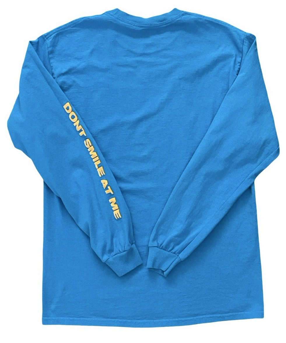 Billie Eilish Don’t Smile At Me EP Promo T-Shirt Adult Medium Blue Tour