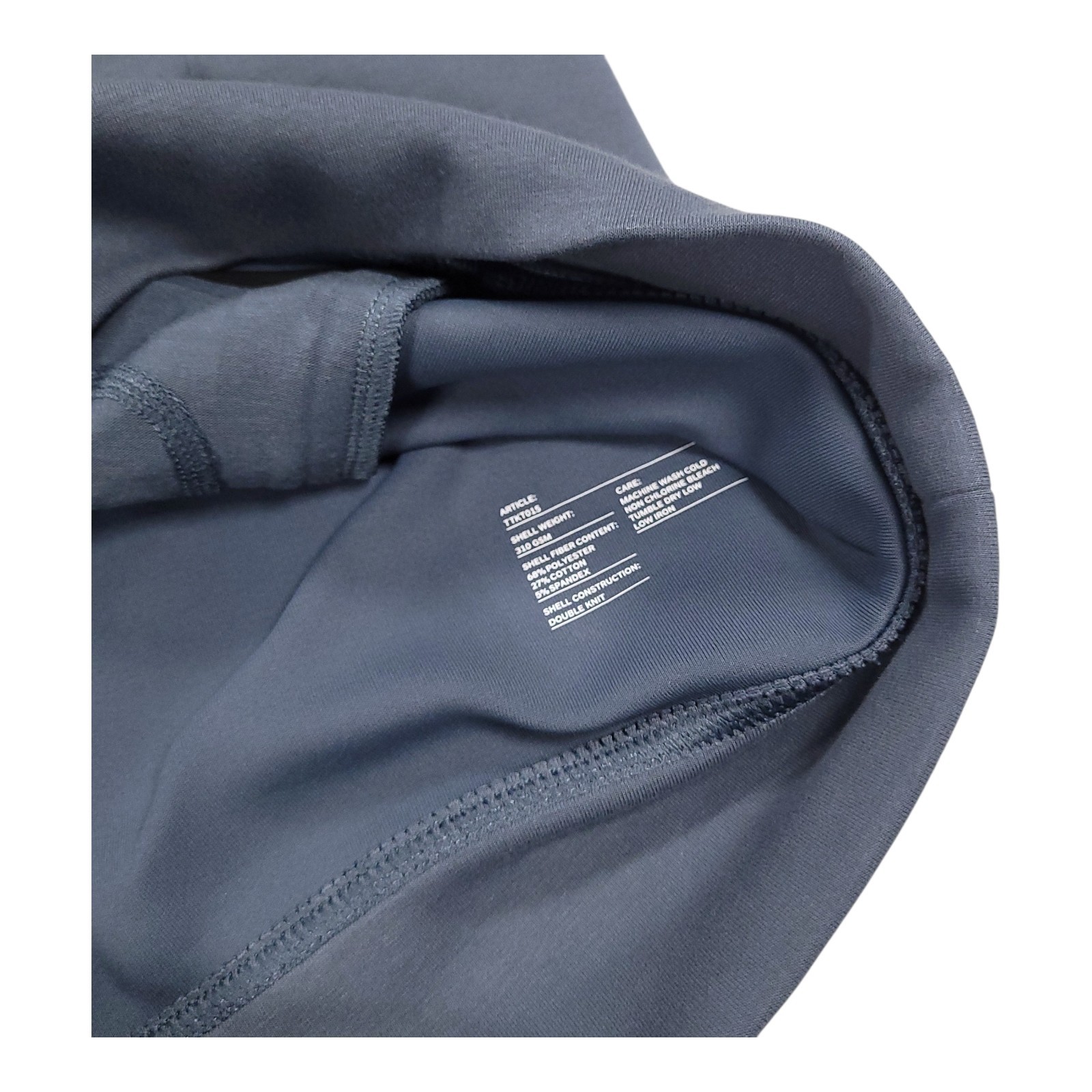 Ten Thousand Midweight Tech Hoodie Admiral Blue Men’s LARGE Zip Pockets NEW $128