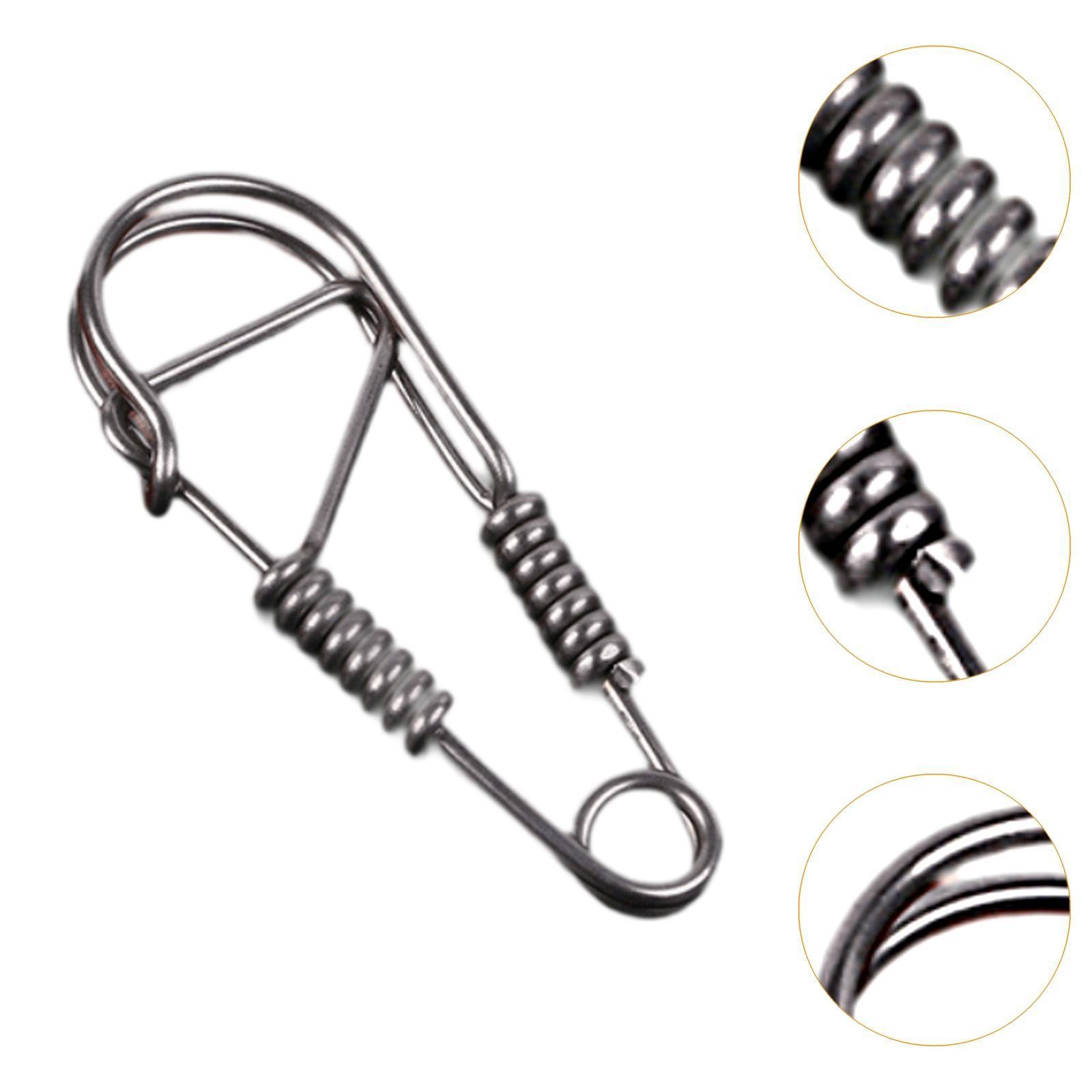 Snap Hook Bag Office Ring Belt Loop Work Gift Stainless Steel Keychain Hook