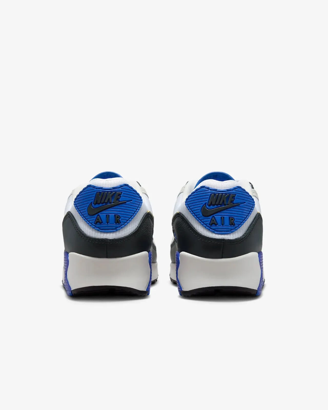 Nike Air Max 90 Shoes White Racer Blue Black HF3449-100 Men’s Multi Sizes NEW