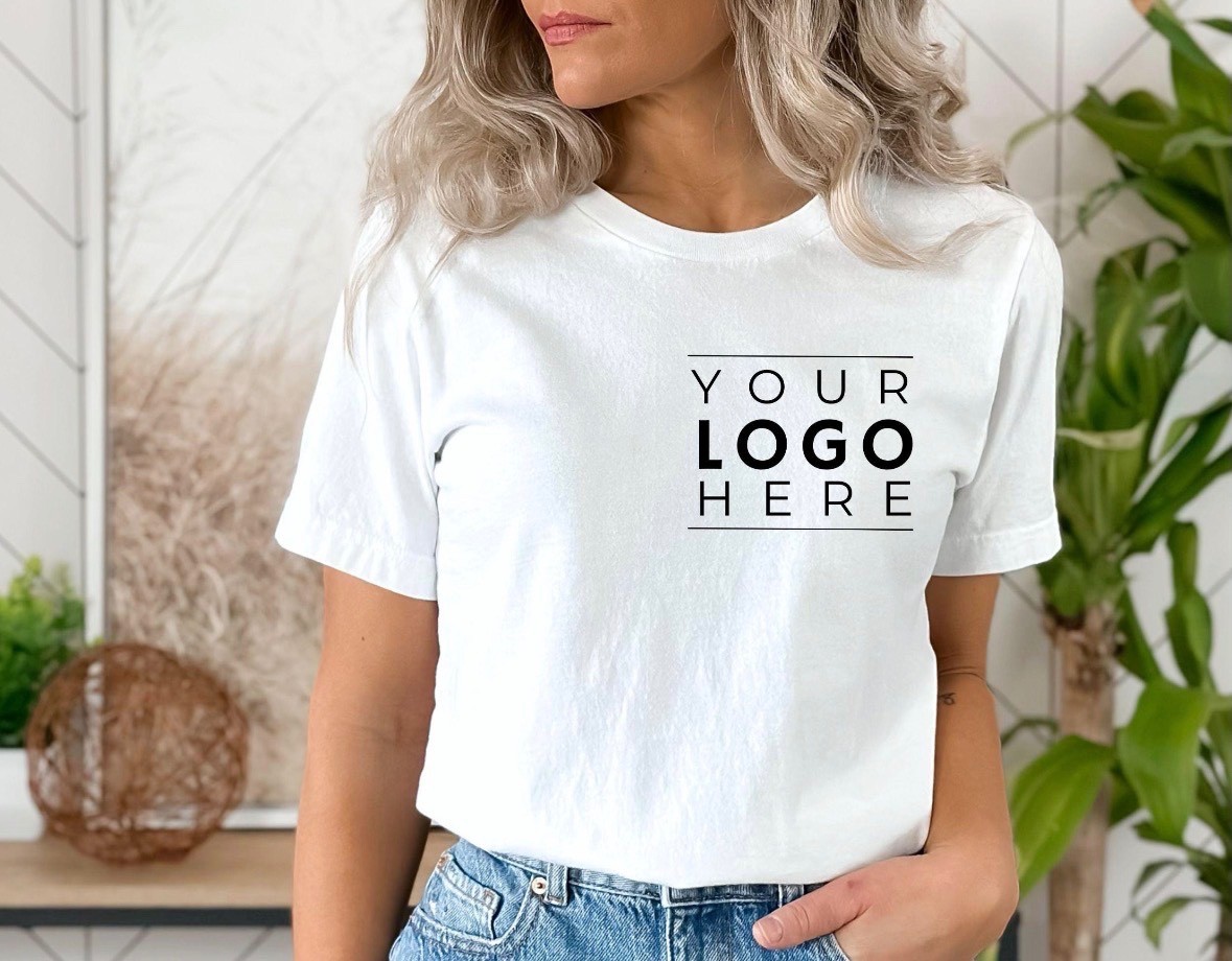 Custom Logo Shirts, Custom Text Shirt,Your Business Logo or Brand Logo Shirt