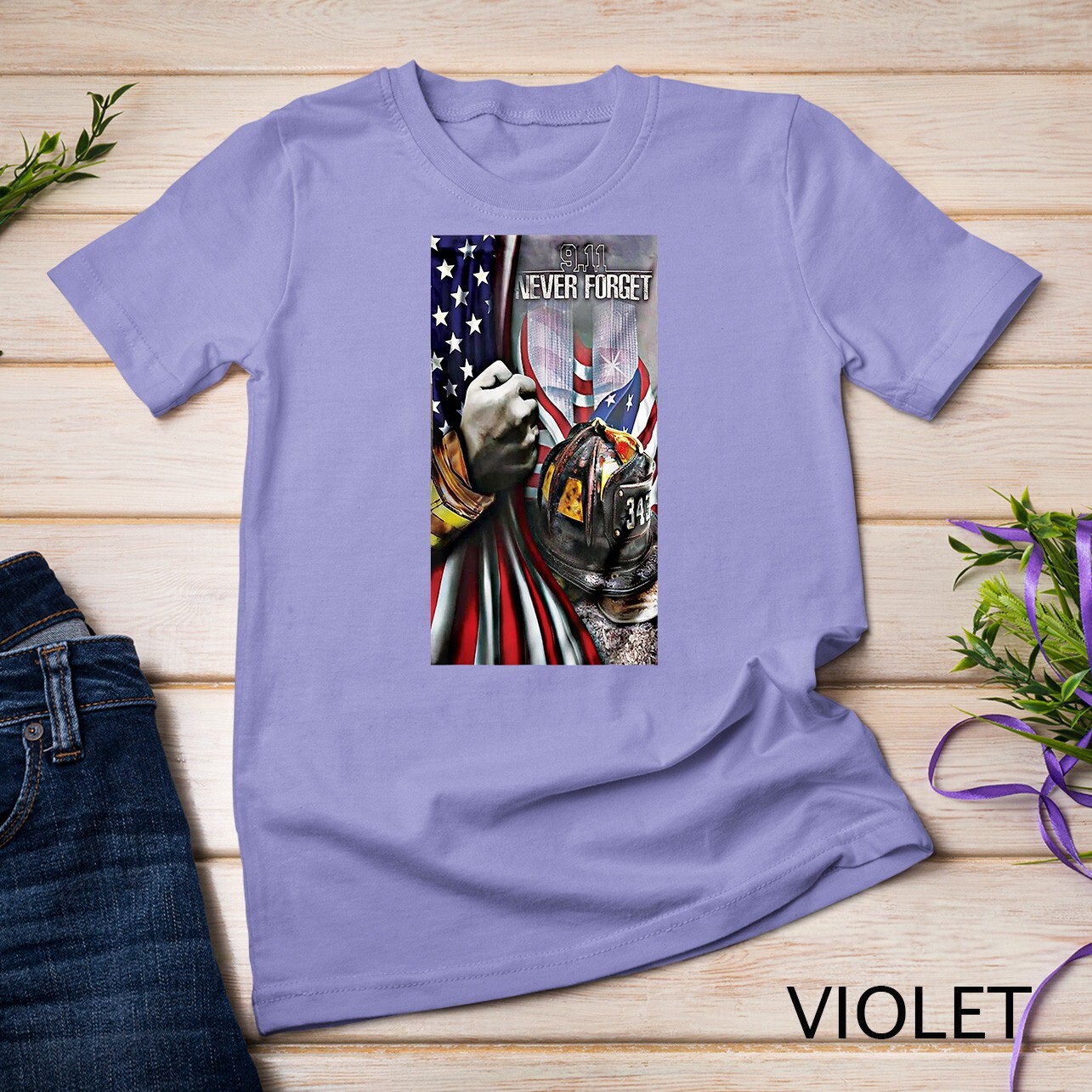 Remember 9-11 American Patriotic 22nd Anniversary T-shirt T-Shirt Unisex T-shirt
