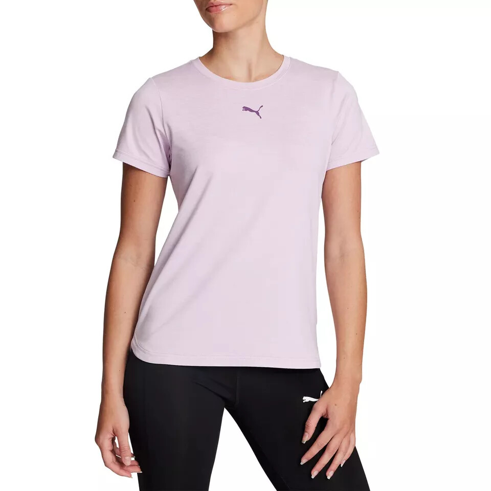 PUMA Ladies’ Short Sleeve Logo Tee | E32