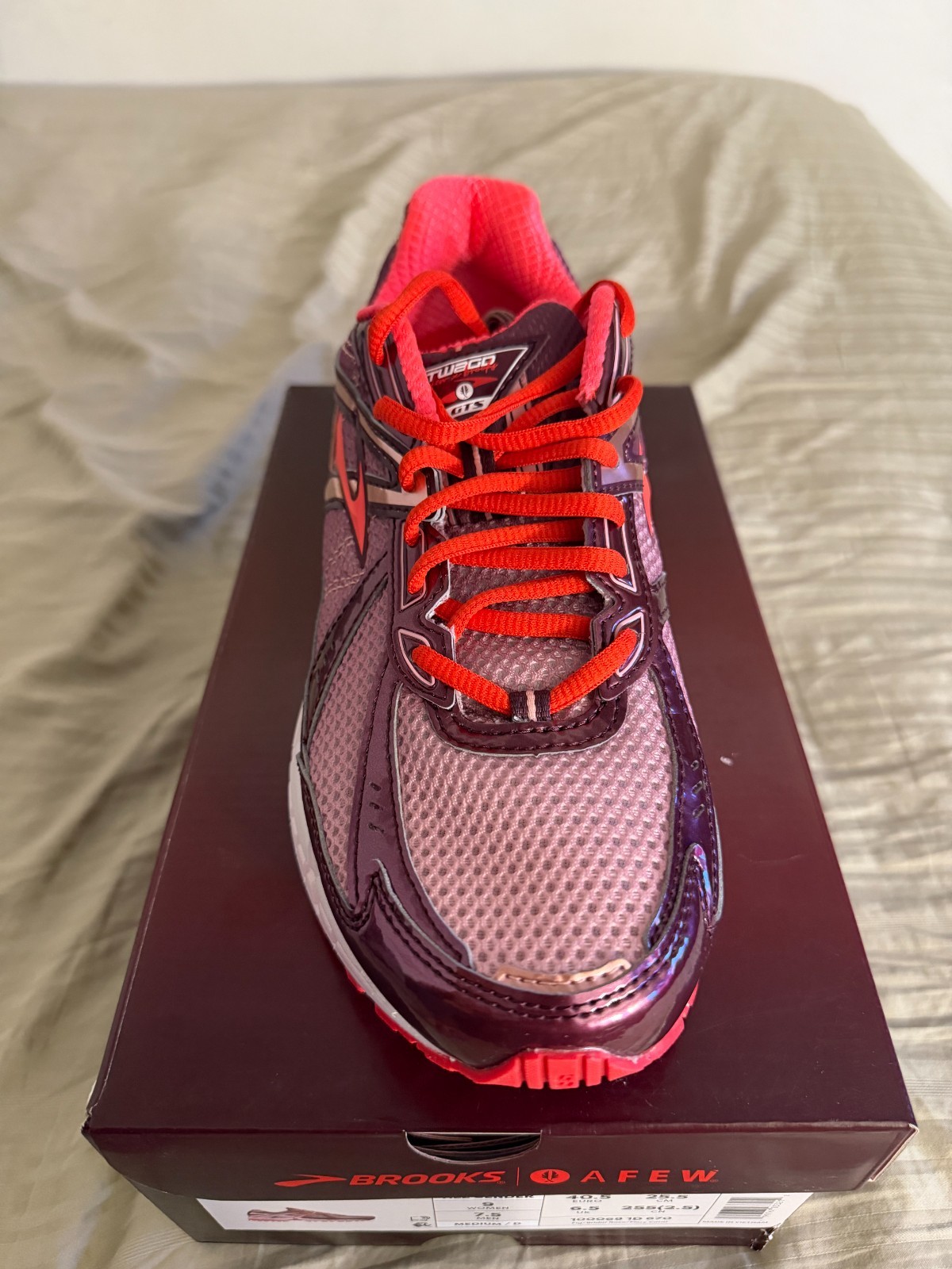 NEW Brooks Afew X Adrenaline GTS 10 100068 1D 670 WOMEN 9 9.5 7.5 MEN 8.5 8 6