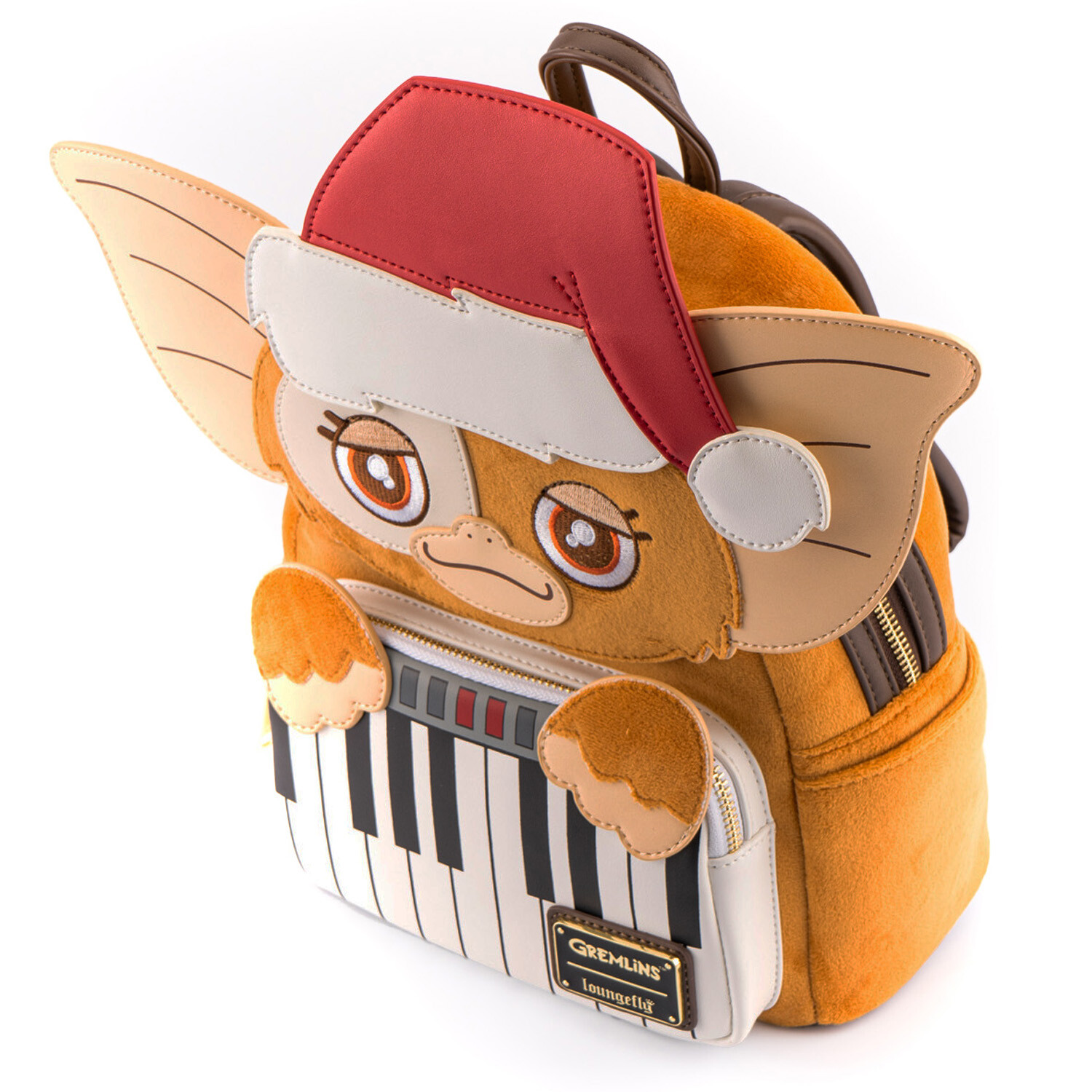 Gremlins Gizmo Holiday Cosplay with Removable Hat Mini Backpack