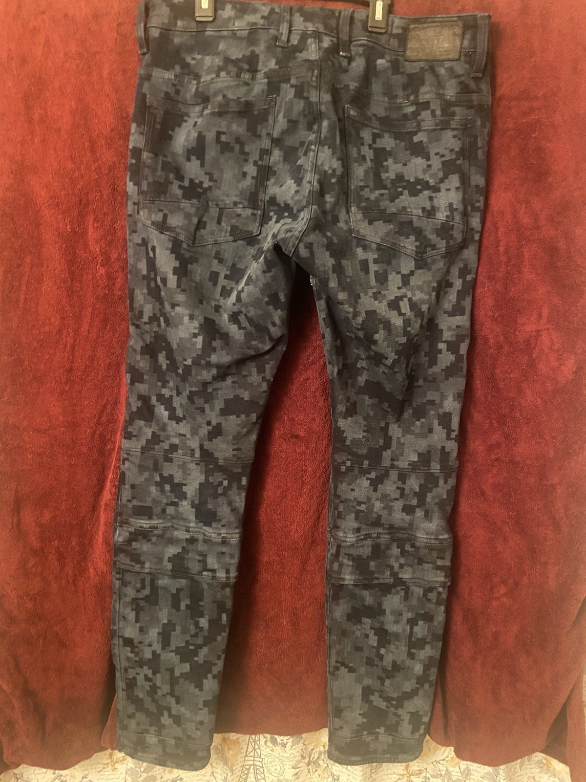 G-Star Raw Airblaze 3d Skinny Jeans Worn In Himalayan Blue Men’s Sz 34X32