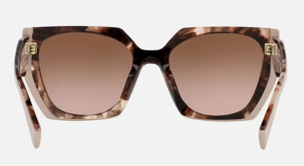 PRADA PR 15WS Women’s Sunglasses 01R0A6 Tortoise Caramel Brown – ships now