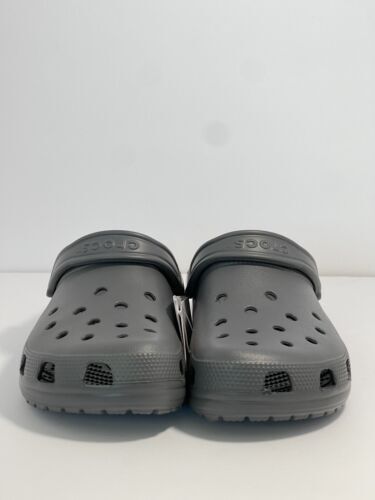 Crocs Unisex Classic Clog 10001-0DA Slate Grey Mens Size 5 / Women’s 7 (1753)*