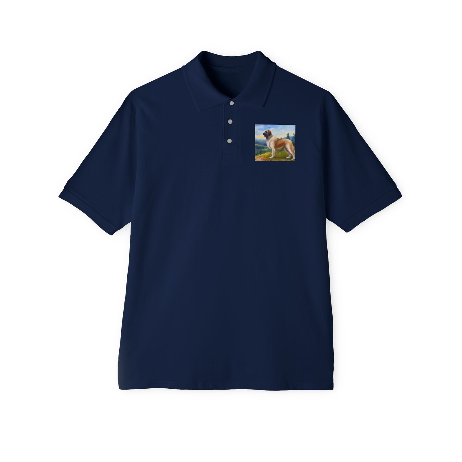 Anatolian Shepherd #2 Men’s Piqué Polo Shirt