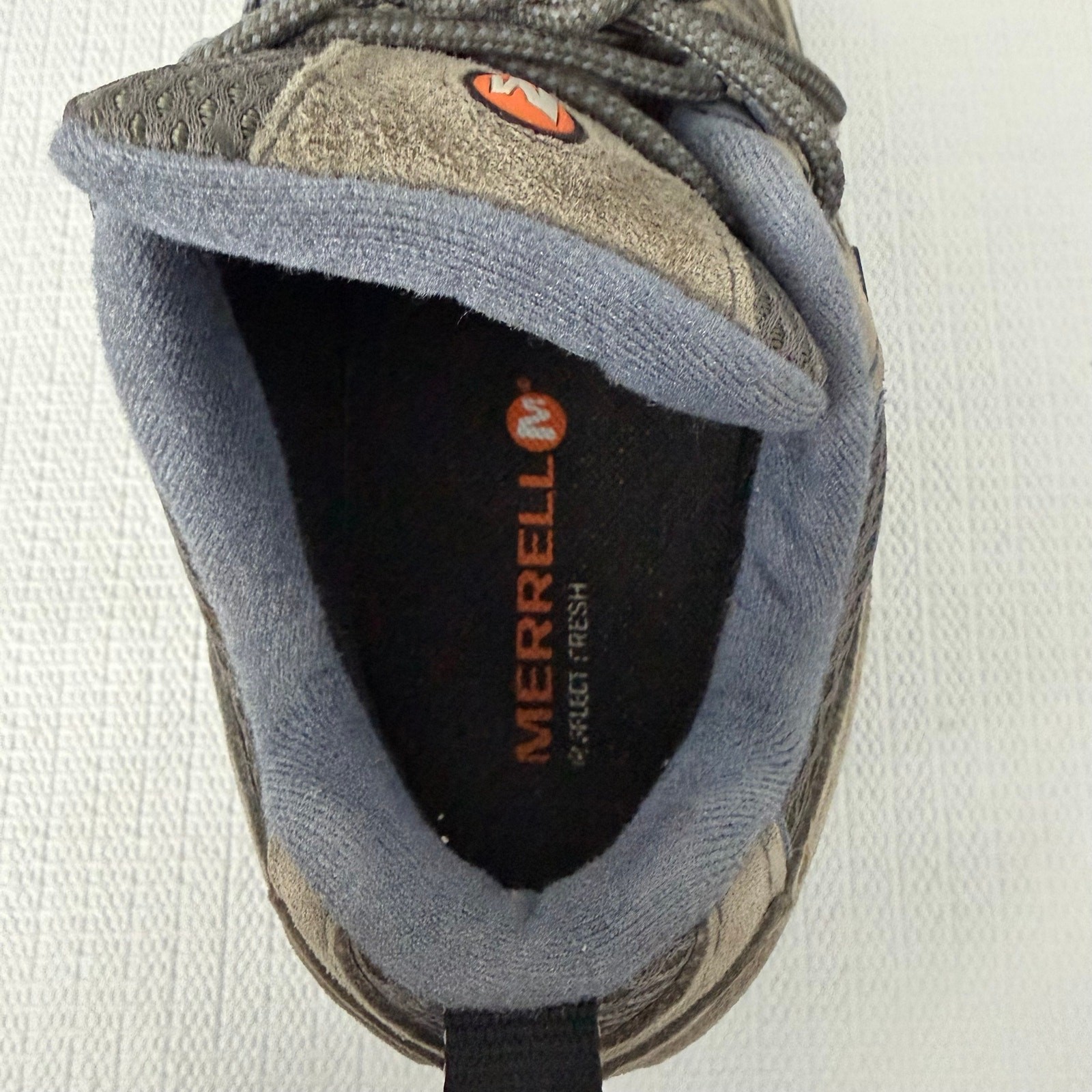 Merrell Moab 2 Shoes Women’s Size 7.5 Granite Waterproof Vibram Hiking Low Top
