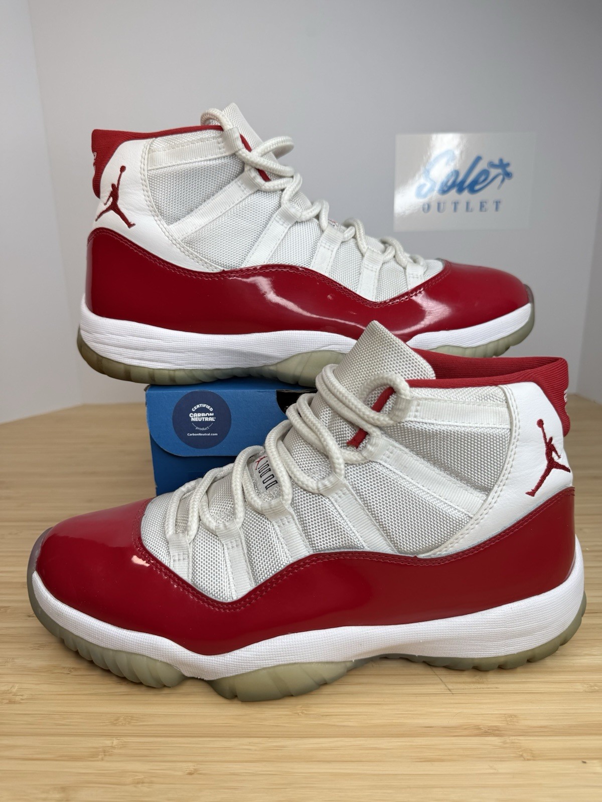 Size 10-Nike Air Jordan 11 Retro ‘Cherry’ CT8012-116 Replacement Box